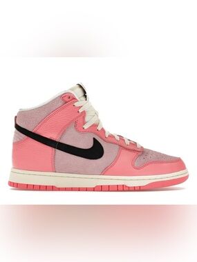 NIKE Dunk High "Hoops Pack" - Pink/Black - Women’s Size 7 (DX3359-600)